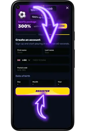 Personal details required for account verification Wino Casino United Kingdom