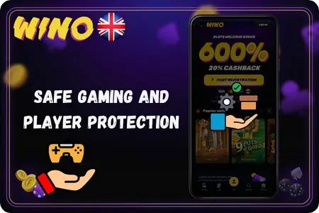 Safer gambling controls Wino Casino United Kingdom