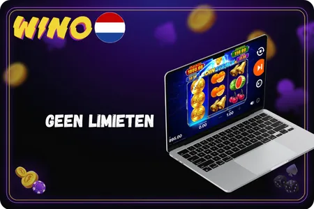 Coin Strike op een laptop met de knoppen voor turbo spin en autoplay naast de rollen